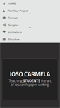 Mobile Screenshot of iosocarmela.net